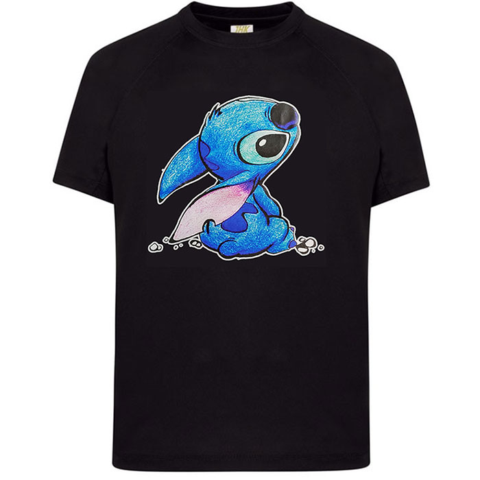 T-shirt Stitch nera